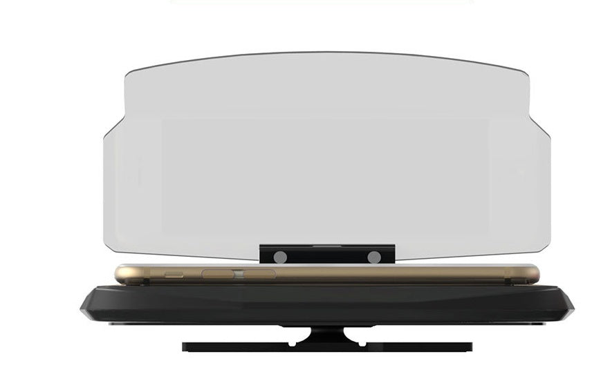 Support téléphone voiture avec écran de projection HUD