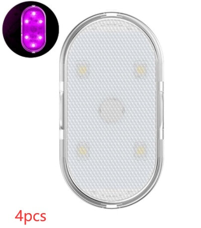 Éclairage LED tactile pour intérieur de voiture