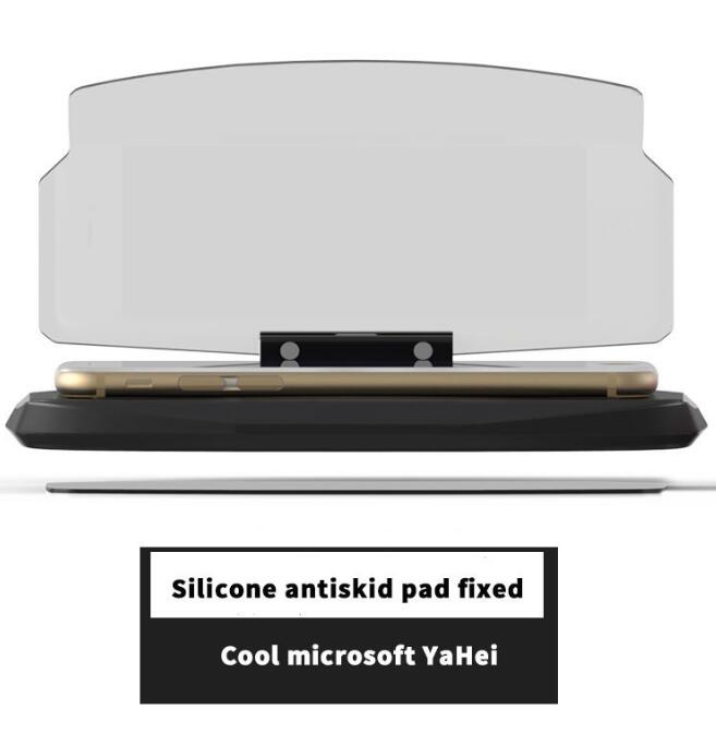 Support téléphone voiture avec écran de projection HUD