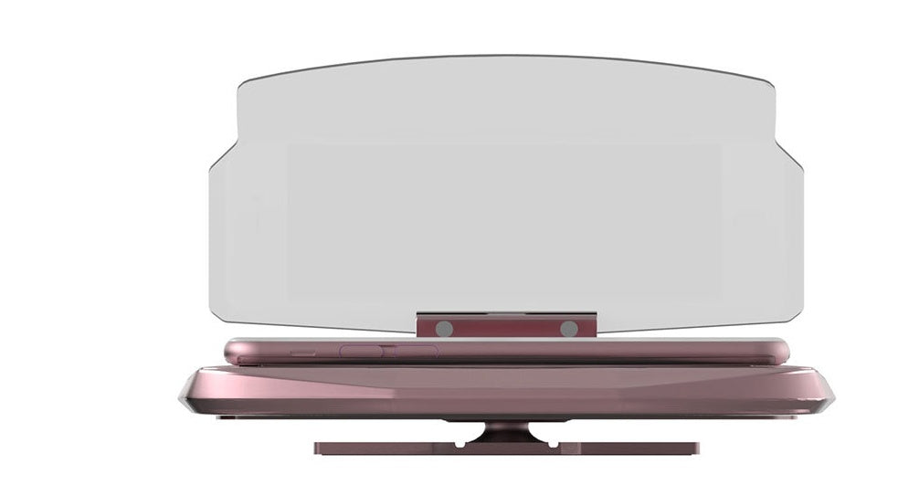 Support téléphone voiture avec écran de projection HUD