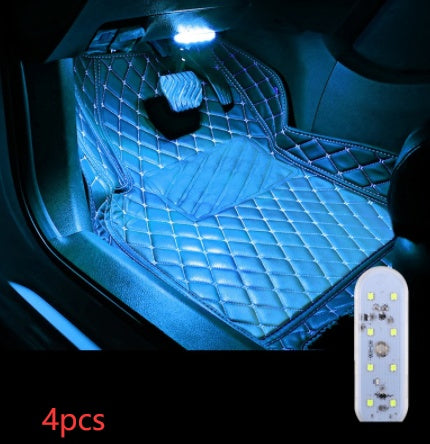 Éclairage LED tactile pour intérieur de voiture