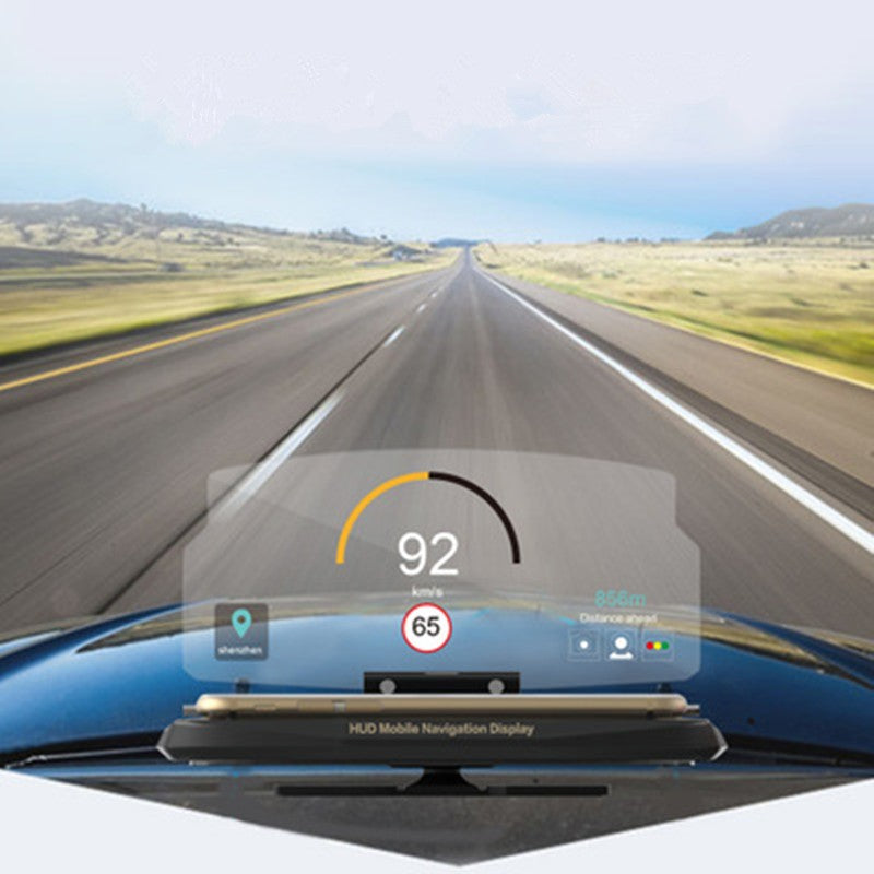 Support téléphone voiture avec écran de projection HUD