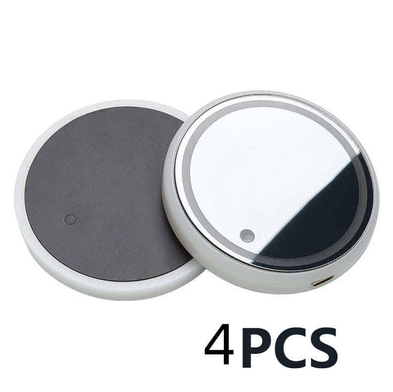 Sous-verre LED rechargeable pour porte-gobelet voiture