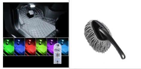 Éclairage LED tactile pour intérieur de voiture