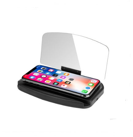 Support téléphone voiture avec écran de projection HUD