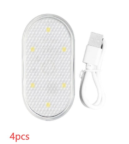 Éclairage LED tactile pour intérieur de voiture