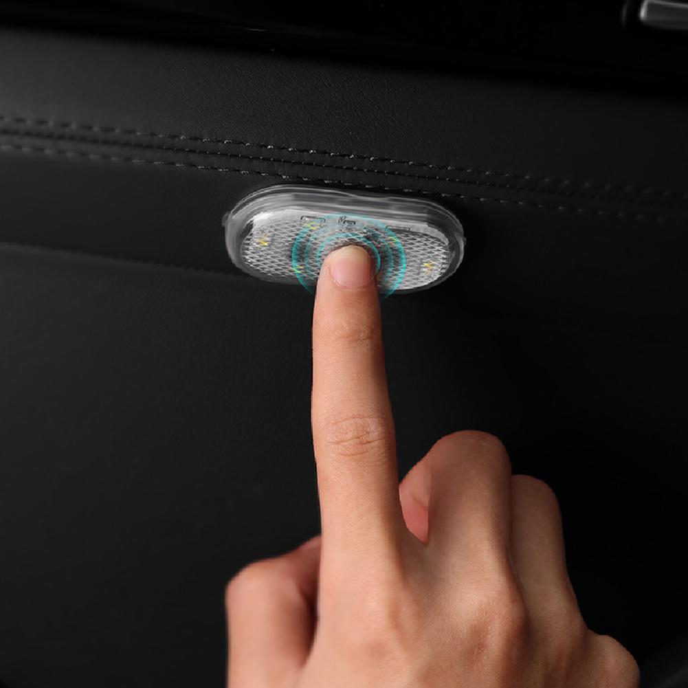 Éclairage LED tactile pour intérieur de voiture