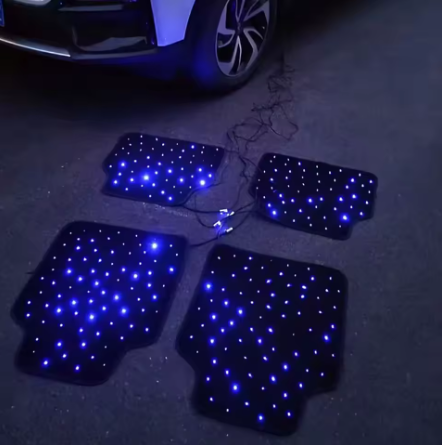 Tapis LED Ciel Étoilé TS Automotive™ — Ambiance Premium RGB pour votre véhicule