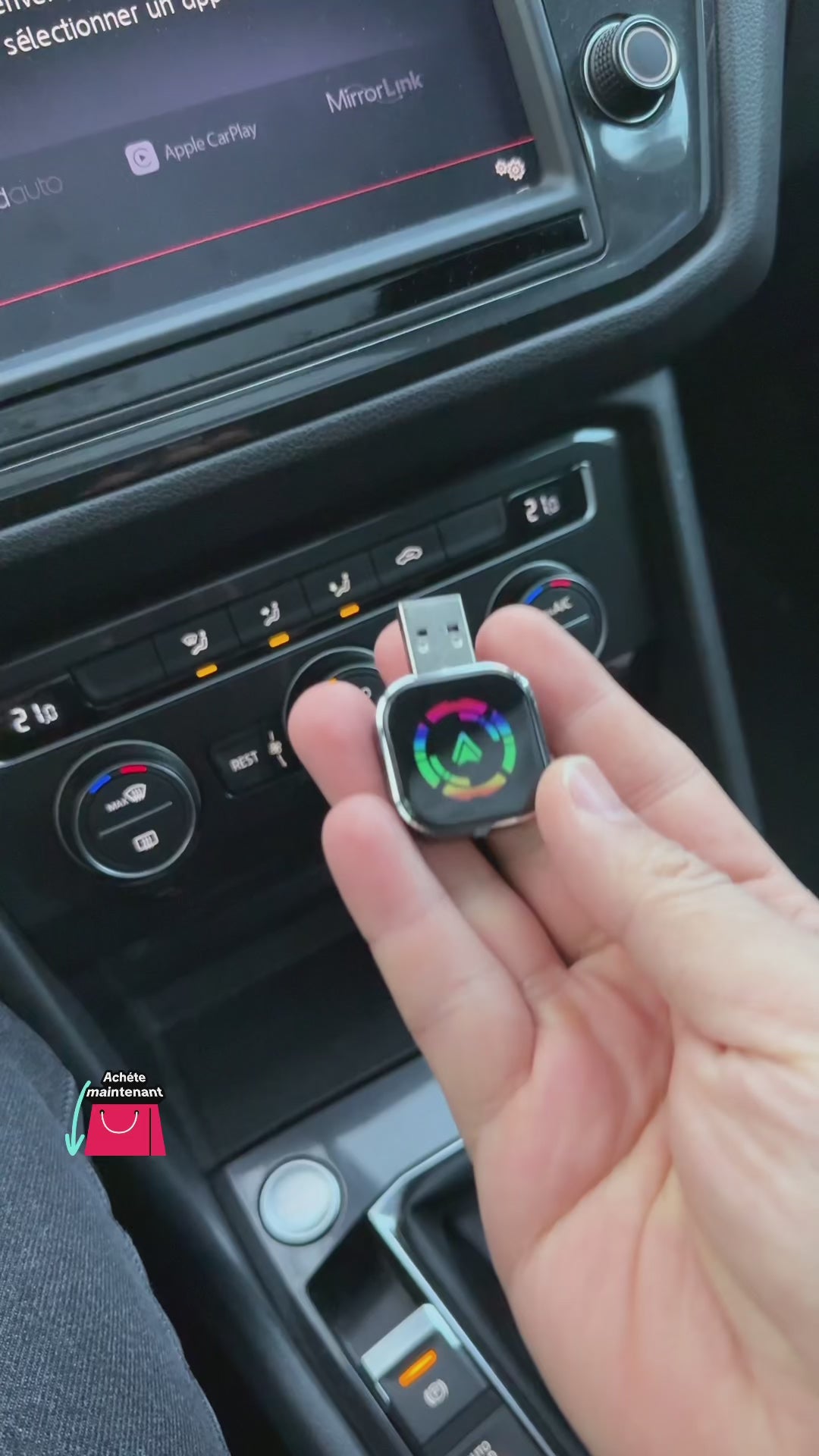 Adaptateur CarPlay Sans Fil Universel | TS Automotive